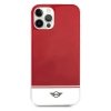 Mini MIHCP12LPCUBIRE iPhone 12 Pro Max 6,7 czerwony/red hard case Stripe Collection